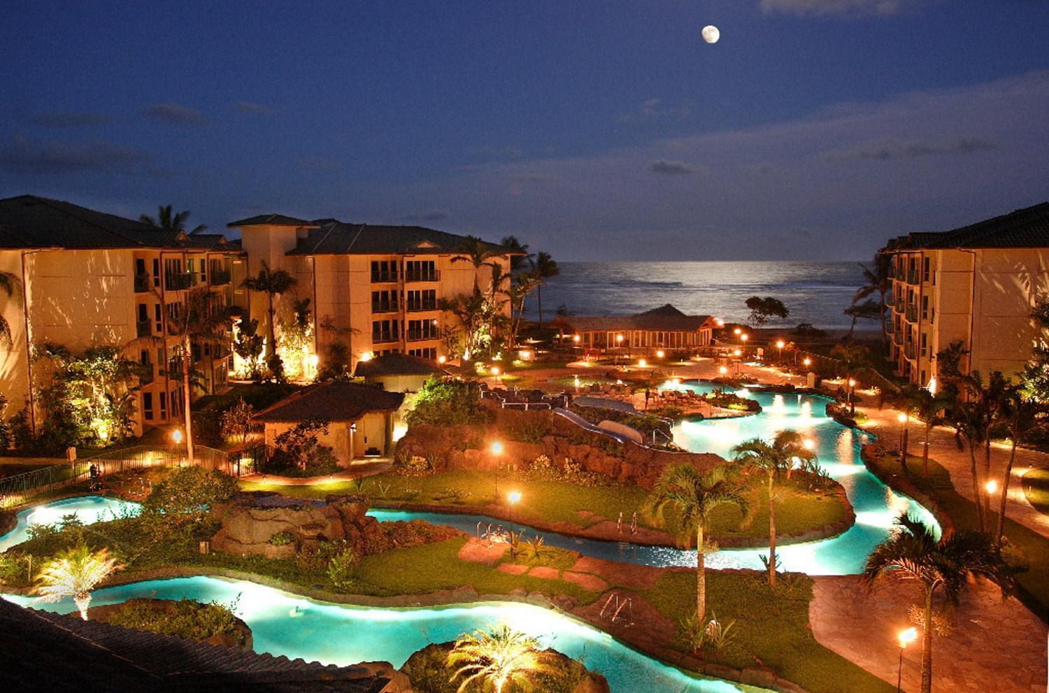 Waipouli Beach Resort Beautiful Luxury Ground Level Garden View Ac Pool! 卡帕阿 外观 照片